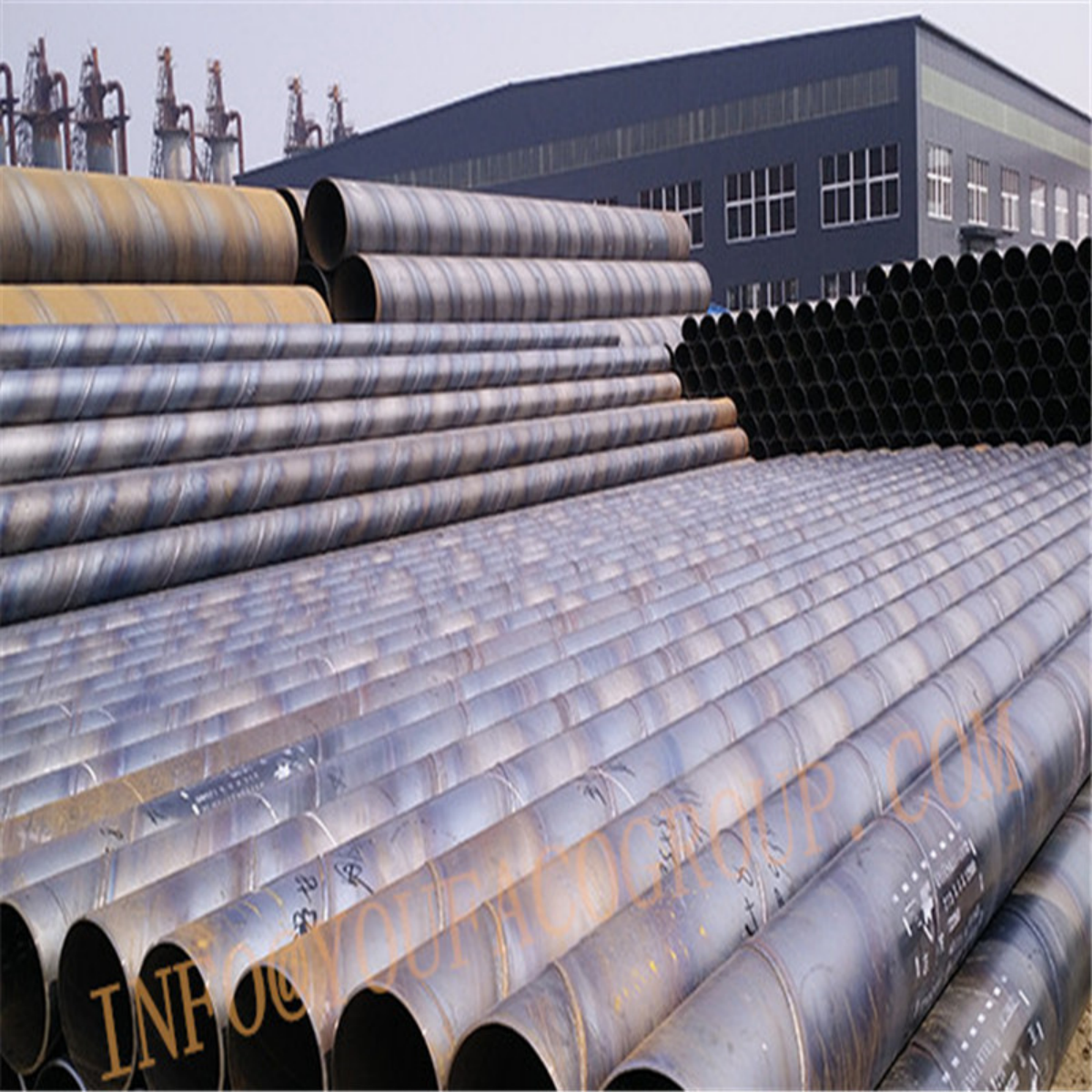 SSAW Spiral Welded Steel Pipe
