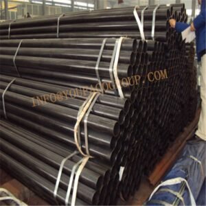 black scaffolding pipes