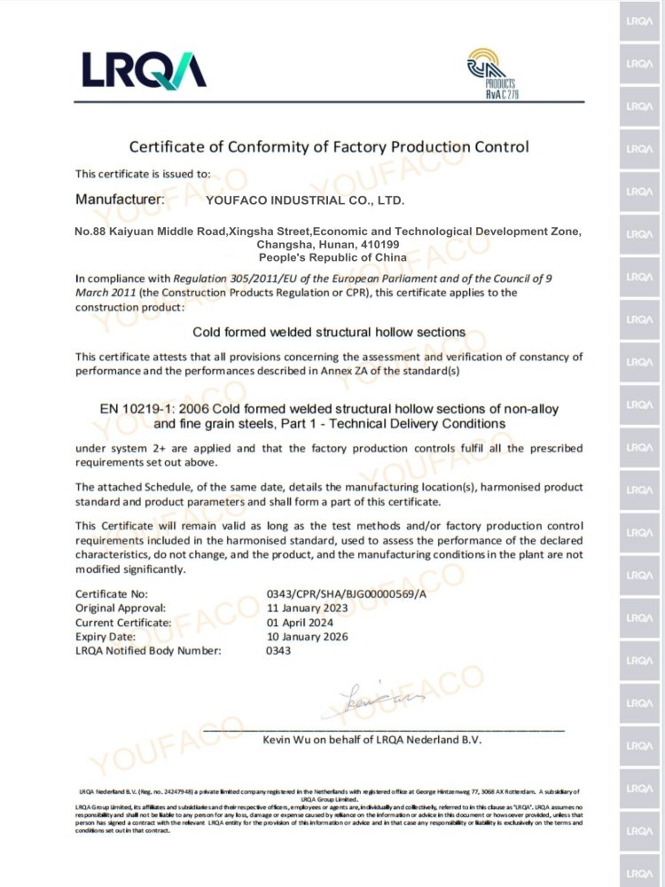 YOUFACO INDUSTRIAL CO., LTD.