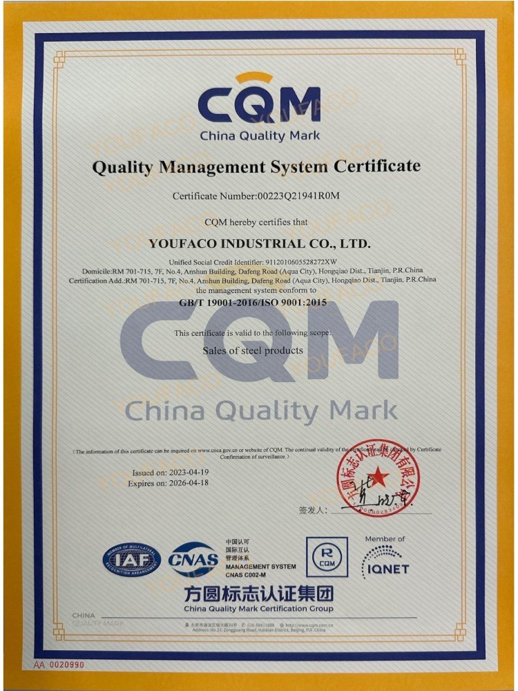 YOUFACO INDUSTRIAL CO., LTD.